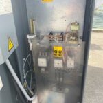 Électrique Boîte de distribution avec étiquettes et câblage